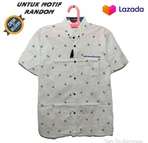 Kemeja Lengan Pendek Anak Laki Laki Pria Remaja Dewasa Bahan Katun Strecth Adem Melar Motif Bermotif Polos Kotak Kotak  Murah Umur Usia TK SD SMP SMA Umur Usia 1 2 3 4 5 6 7 8 9 0 Tahun-tubscloting1827022622
