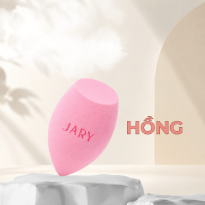 Mút Trang Điểm Jary Makeup Sponge - Tán Nền Mịn Đều Mềm Mại Hỗ Trợ Trang Điểm Chuyên Nghiệp