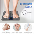 Hailicare Electric EMS Foot Massager Pad with Remote Control Relief Pain Relax Feet Acupoints Massage Mat 8 Modes 19 Levels Shock Muscle Stimulation Improve Blood Circulation. 