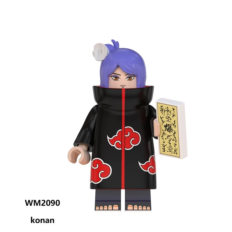 Naruto Minifigures Naruto Kakashi Sasuke Akatsuki Hokage Madara
