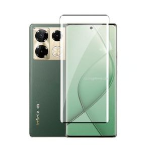 Infinix Note 40 Pro Plus Pro+ 40Pro+ Note40 Note40Pro+ 4G 5G 2024 Screen Protector Front Film 3D Curved Tempered Glass Full Cover Ultra Slim Clear Transparent Anti Scratch
