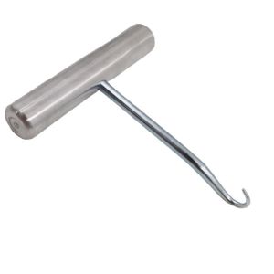 MUQZI Máy xâu dây Dụng cụ kéo dây vợt Thép không gỉ Cầu lông Dụng cụ hỗ trợ kéo dây Các môn thể thao vợt Dụng cụ xâu dây Móc căng dây tennis Vợt cầu lông