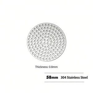 Coffee Puck Screen Espresso Filter Magnetic Distributor Aluminium Alloy Barista Home Brewing Sulit Matibay 51 58