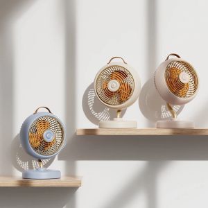 Summer Desktop Fan With Handle Design 120 Degree Rotatable Fan Adjustable Wind Speed Portable USB Fan For Home Outdoor Office