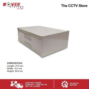 Endura 28cm x 12cm x 30cm CCTV Metal Enclosure Junction Box