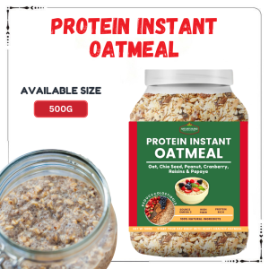 Protein Instant Oatmeal | High-Protein Quick & Delicious Breakfast | 500g