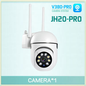 HD V380 CCTV Outdoor Camera WiFi Connect to Cellphone Waterproof 360 Humanoid Auto WIFI IP Security Camera Night Vision