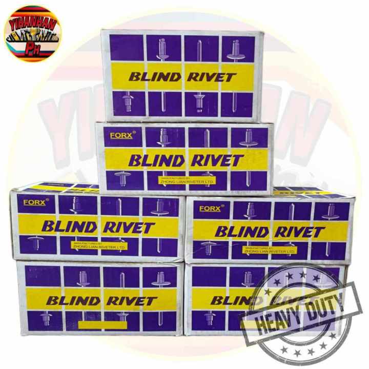 HEAVY DUTY BLIND RIVET (SOLD PER BOX) | Lazada PH