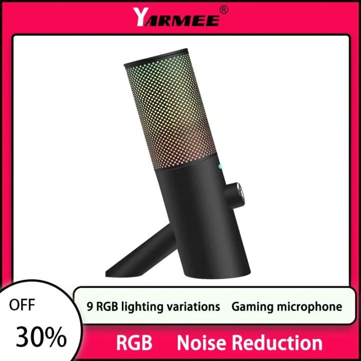 【Worth-Buy】 Yarmee Rgb Usb Condenser Gaming Microphone Professional ...