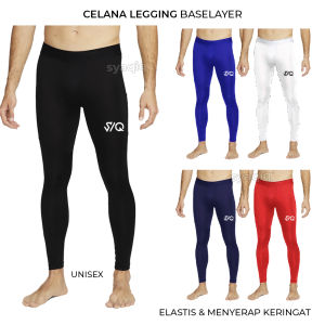 Celana Manset Baselayer Legging Panjang Olahraga Pria Wanita