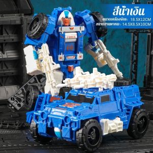 Oldlaiben หุ่นยนต์รถยนต์ รถยนต์ขนาดเล็กที่เปลี่ยนรูป หุ่นยนต์ ของขวัญวันเด็ก เครื่องบินถังรุ่น