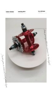 LOVE OURSTAIWAN SHUNAN Alloy Hub Front & Rear 32 36 Holes 18T Sealed Bearing Hub for FIXIE BMX Road Bike