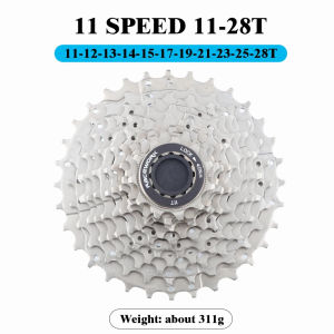 RACEWORK Road Bike 11 Speed Cassette 28/32/34T Bicycle 12S Freewheel Gold Silver Rainbow Flywheel For Shimano 105 R7000 R8000