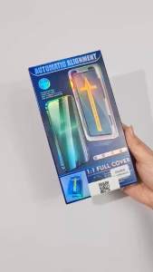 Kính Cường Lực Trong Suốt Có Khung Dán Tiện Lợi Cho Điện Thoại iPhone 17 Pro Max 16 15 14 13 12 11