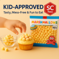 Mini Marshmallows 680g – Soft, Colorful Toppings for Ice Cream, Scramble Shakes, Cakes & Desserts | Fun, Vibrant Marshmallow Snacks by SC Home. 