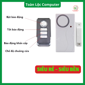 [FREESHIP MAX] Báo động chống trộm thiết bị gắn cửa DR35 điều khiển từ xa 12v có còi hú hàng chính hãng