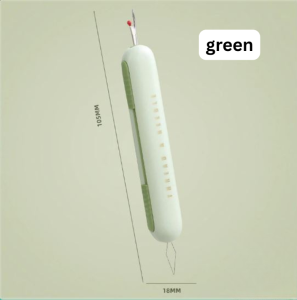 Portable 2-in-1 Seam Ripper & Needle Threader
