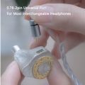 Moondrop FreeDSP / Free DSP Hi-Fi IEM Earphones Upgrade Cable w/ Mic Original. 