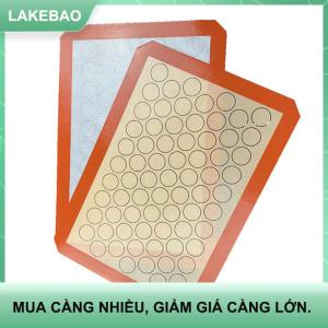 【LAKEBAO】 Tấm silicone chống dính Lót nướng bánh mì Lót làm bánh ngọt Tấm làm bánh macaron Nhà bếp
