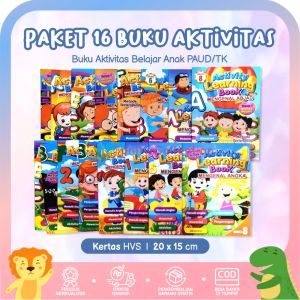 Paket Buku Aktivitas PAUD TK / Activity Book Lengkap (16 Buku Aktivitas)
