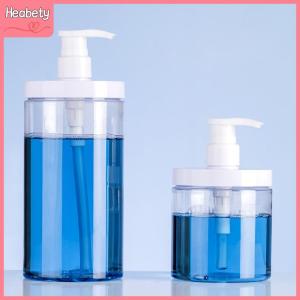 【Heabety】 100-800ml Soap Dispenser Bottle Shampoo Shower Gel Bottle Refilable Wide Mouth Lotion Hand Sanitizer Bottle Bathroom Container