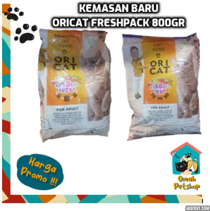 MAKANAN KUCING ORI CAT FOOD PREMIUM ORICAT 1 kg 1kg - NO BOLT MAXI