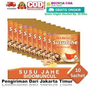 COD Susu Jahe Sidomuncul 10 Sachet Terlaris