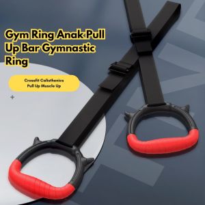 Gym Ring Anak Bar Up Pull Pull Muscle | Crossfit Ring Up Calisthenics Up Gymnastic |