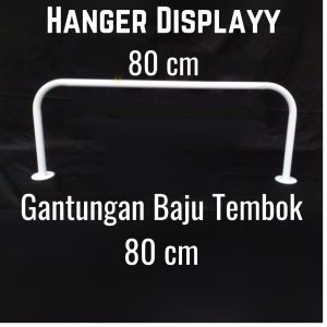 Gawang baju tembok gawang baju dinding 80 cm / Gawang baju Tembok / Gawang Baju Tempel Kedinding / Gantungan Baju Tembok 80 cm
