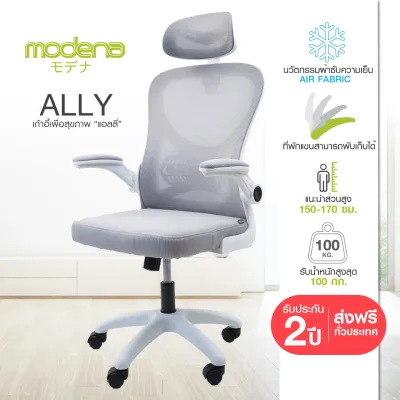 MODENA เก้าอี้เพื่อสุขภาพ ALLY ระบายอากาศ รับน้ำหนักได้ 100KG (ส่งเป็นกล่อง ลูกค้าประกอบเอง)
