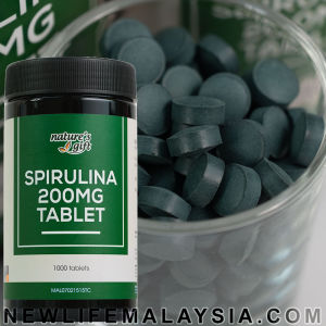Spirulina Tablets 200g High Protein Vitamins Iron Antioxidants Boosts Immunity Energy Vegan Friendly Chlorophyll NewLife