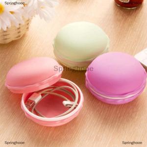 [COD] Springhooe Portable Circle Cute Fashion Mini Macaroon Cookie Design Candy Color Storage Box Jewelry Box Mini Chocolate Snacks Box