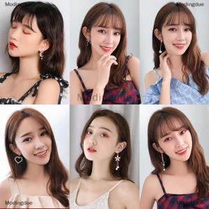 [COD] Modingdue Fashion Tassel Ear Clip Non-Pierced Female Korean Temperament Earrings Super Fairy Drop Earrings Jewelry