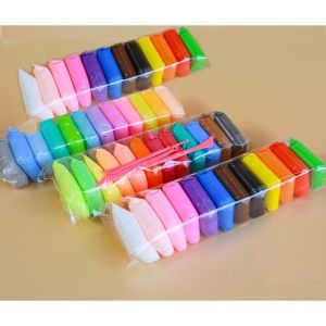 SG(Ready Stock)Kids Polymer Clay DIY Party Gift Set Air-Dry Ultra-Light Clay Children Arts Space Mud Clay Artfarm Plastici