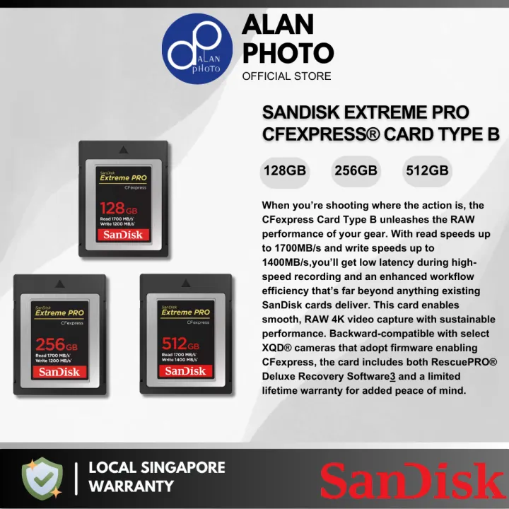 Sandisk Extreme Pro Cfexpress Card 128gb Cfexpress Card Sandisk