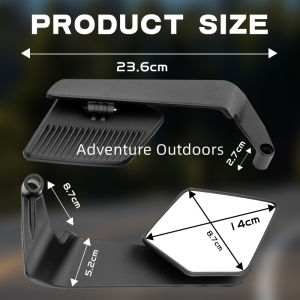 Motorcycle Side Mirror Anti-glare Street King V1-V3 Universal Full Adjustable Blue Lens Made IN Thailand