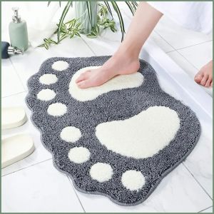 เสื่อ แน่น สะดวกสบาย เสื่อห้องน้ำ ทนทาน ทําความสะอาด สุนทรียภาพของชีวิต บ้าน