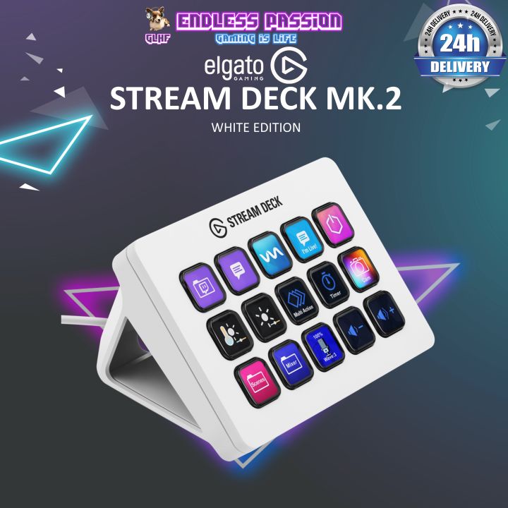 Elgato Stream Deck MK2 ホワイト 15ボタン Elgato Stream Deck