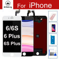 100% Tested For iPhone 5 5S 5C 6 6S 7 Plus LCD Display Touch Screen Digitizer Assembly Replacement with Tempered Glass +Repair Tools. 