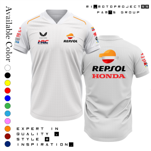Tshirt Jersey Dryfit Honda Repsol Team Fans Moto GP 2023 Series Best Quality EUR
