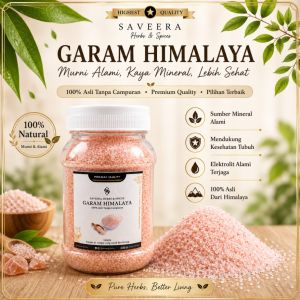 Garam Himalaya Pink Salt Himsalt II Rempah JSR Pilihan Terbaik Asli Alami