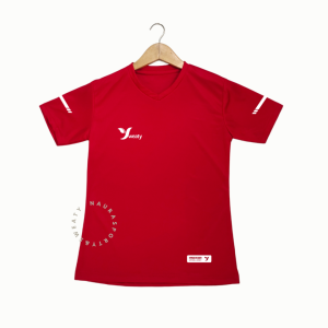 Baju Olahraga Atasan Wanita Lengan Pendek Kaos Jersey Dry Fit Running Zumba Lari Yoga Senam Fitness Volly Futsal Sport