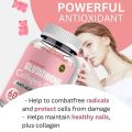 SWEETRIP Glutathione Collagen Glow Gummies Anti-Aging Whitening Beauty Skin Dietary Supplement 60pcs. 