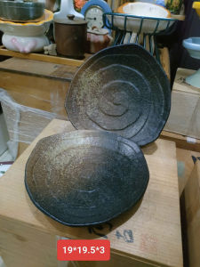 Cặp đĩa mộc xinh xỉu hàng gốm Nhật❤️❤️❤️