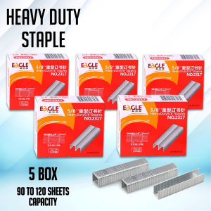 Easyprint Deli Stapler Heavy Duty 120 Sheets Book Binding Gun Tacker Large Stapler Office Supplies