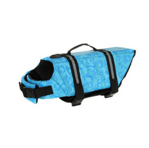 Pet dog life jacket Adjustable High Visibility Dog Life Vest Ripstop Dog Lifesaver Pet Life Preserver with High Flotation Swimsuit for Small Medium and Large Dogs