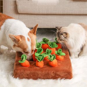 PetManja Carrot Garden Toy Interesting Pulling Carrot For Pets