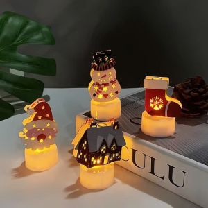 Đèn ngủ giáng sinh đèn led trang trí noel đèn decor Noel đồ trang trí giáng sinh tiệc năm mới - Happy Home 4U
