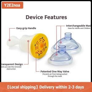 【Local shipping】 Rescue First Aid Kit Anti Suffocation Choking Emergency Device To Use Breathing Trainers Choking Combo