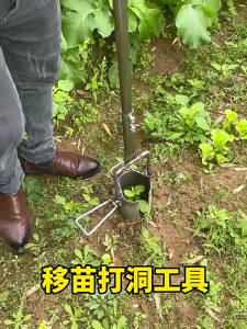 Bulb Transplanter Heavy Duty Transplanter Device For Flowers Multifunctional Lawn Tool For Crocus Gladiolus Seedling